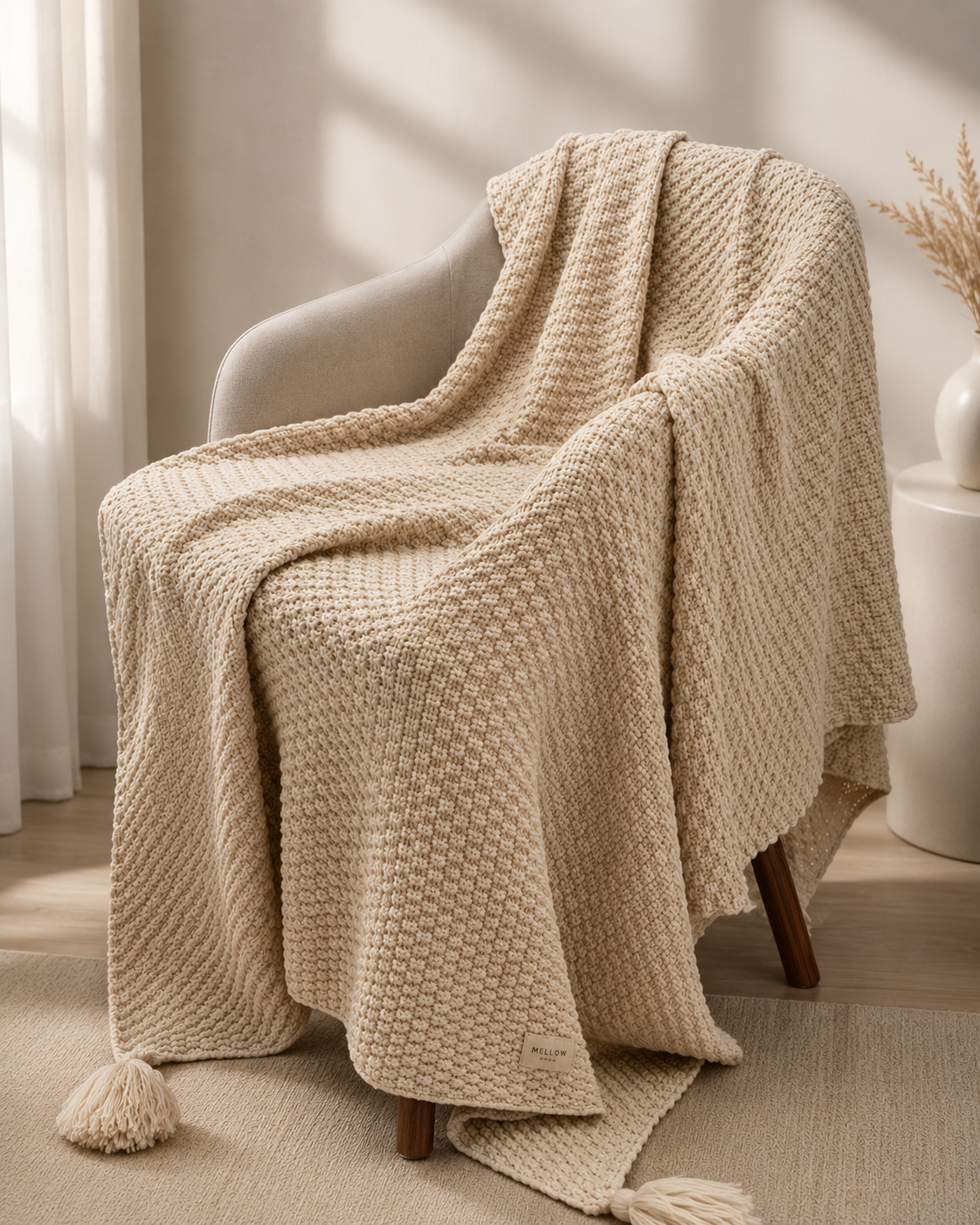 Textured Throw Blanket