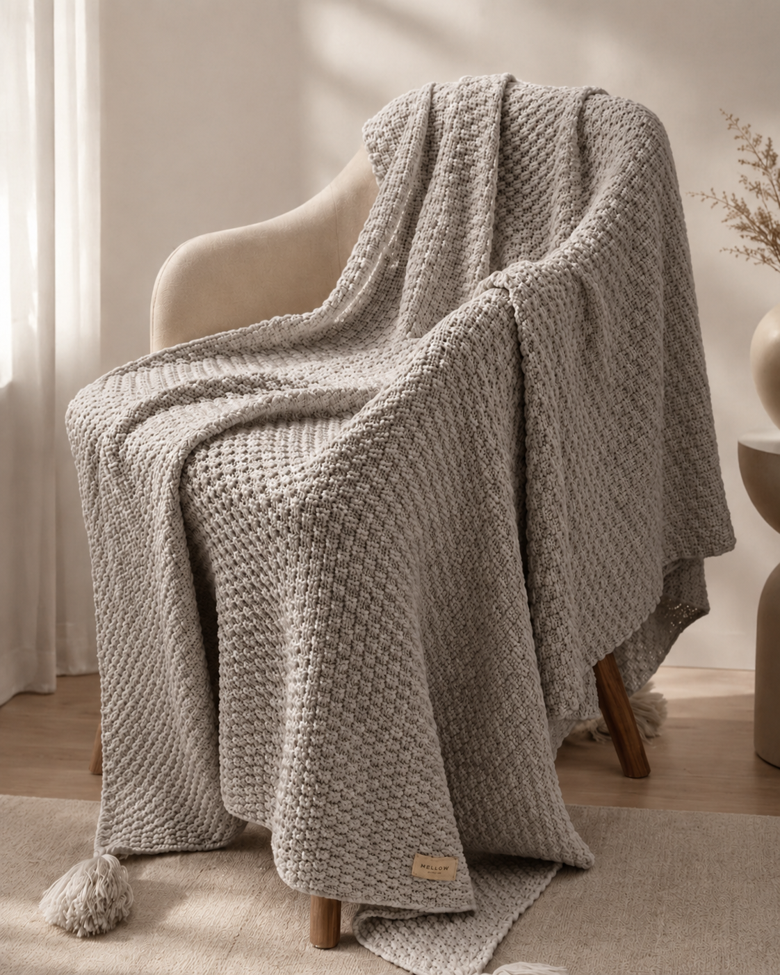 Textured Throw Blanket