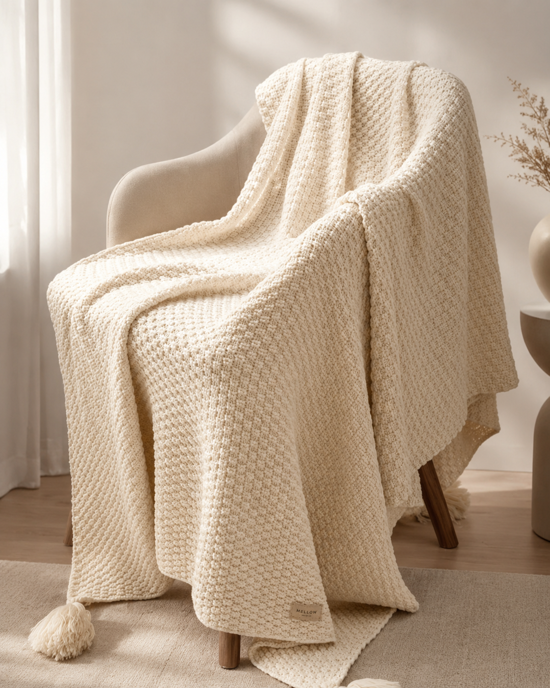 Textured Throw Blanket