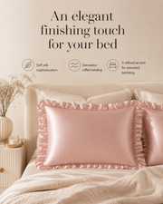 Decorative Silk Pillowcase