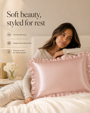 Decorative Silk Pillowcase