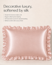 Decorative Silk Pillowcase