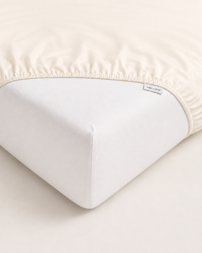 Percale Cotton Fitted Sheet