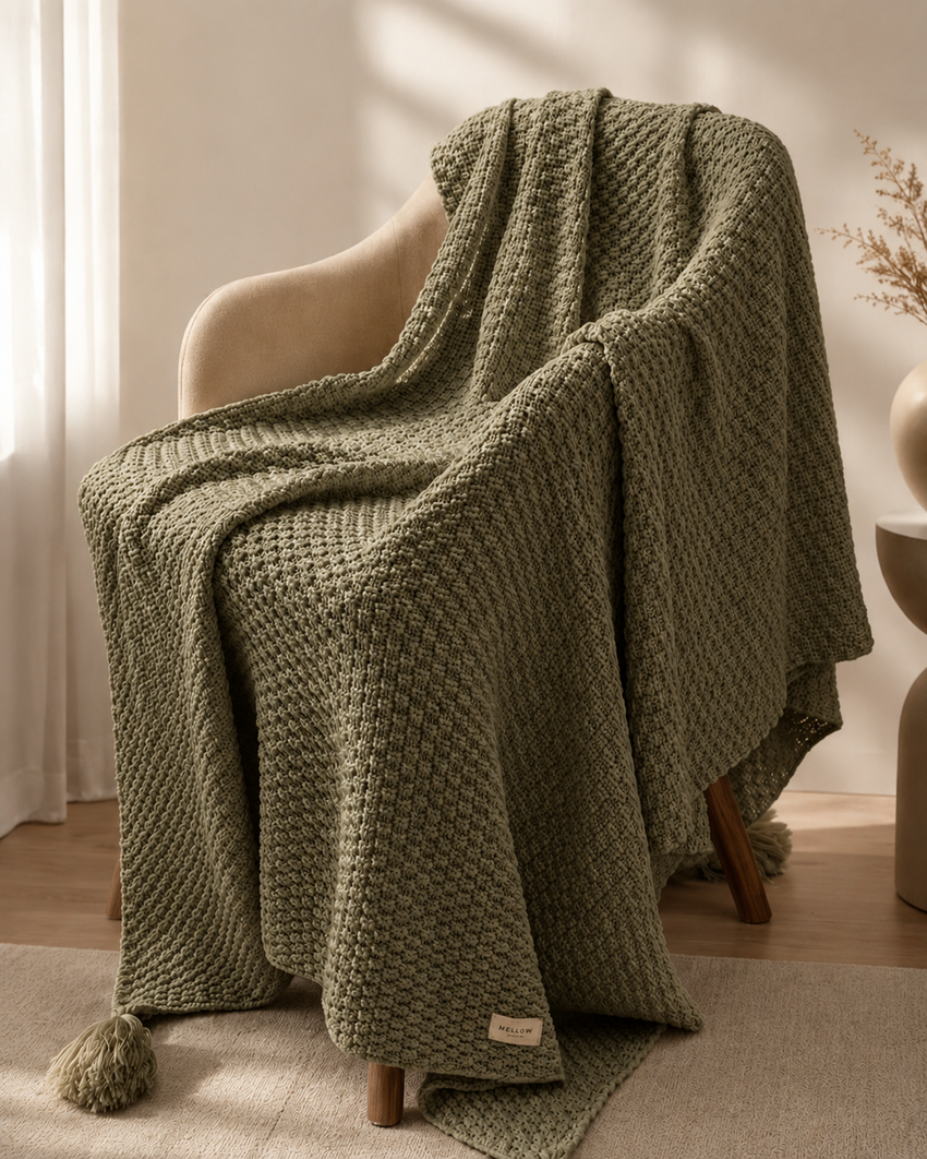 Textured Throw Blanket