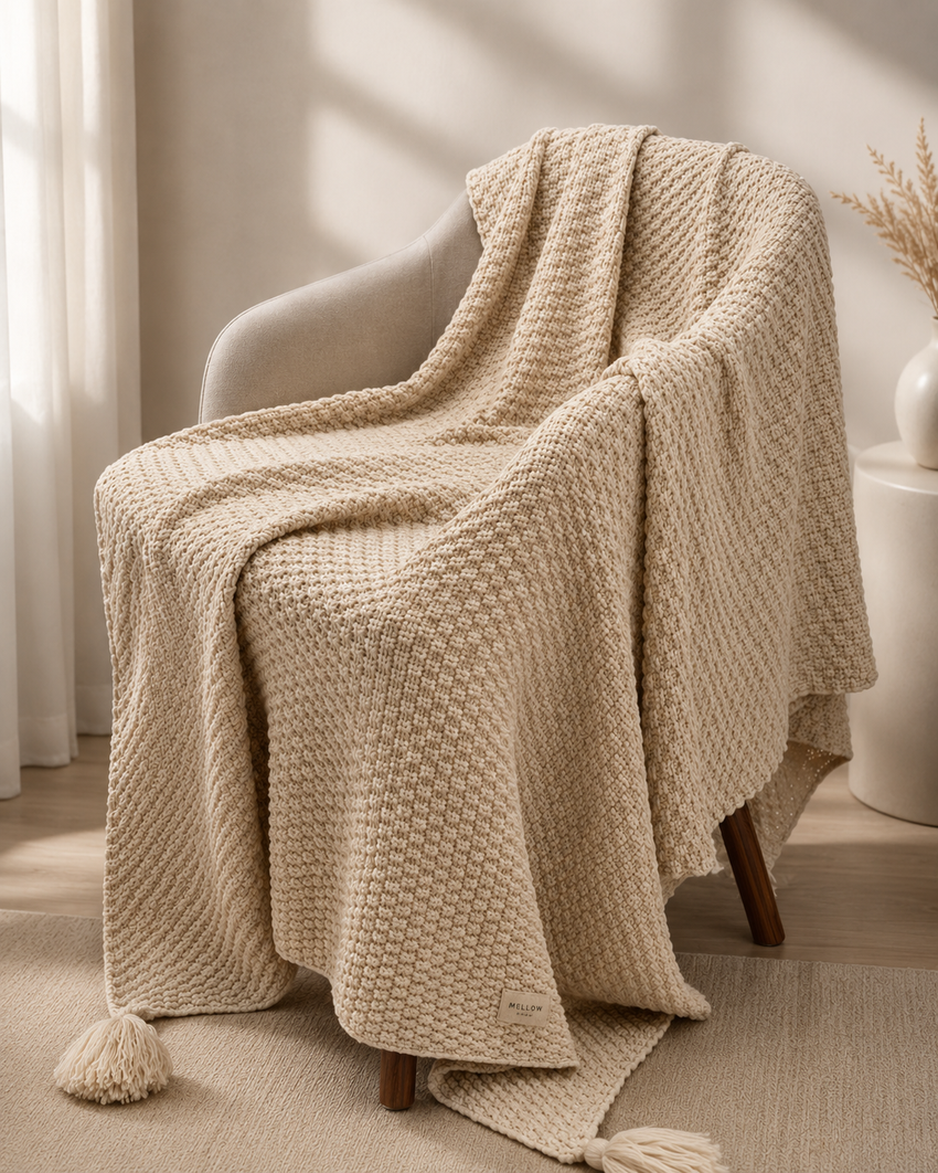 Textured Throw Blanket
