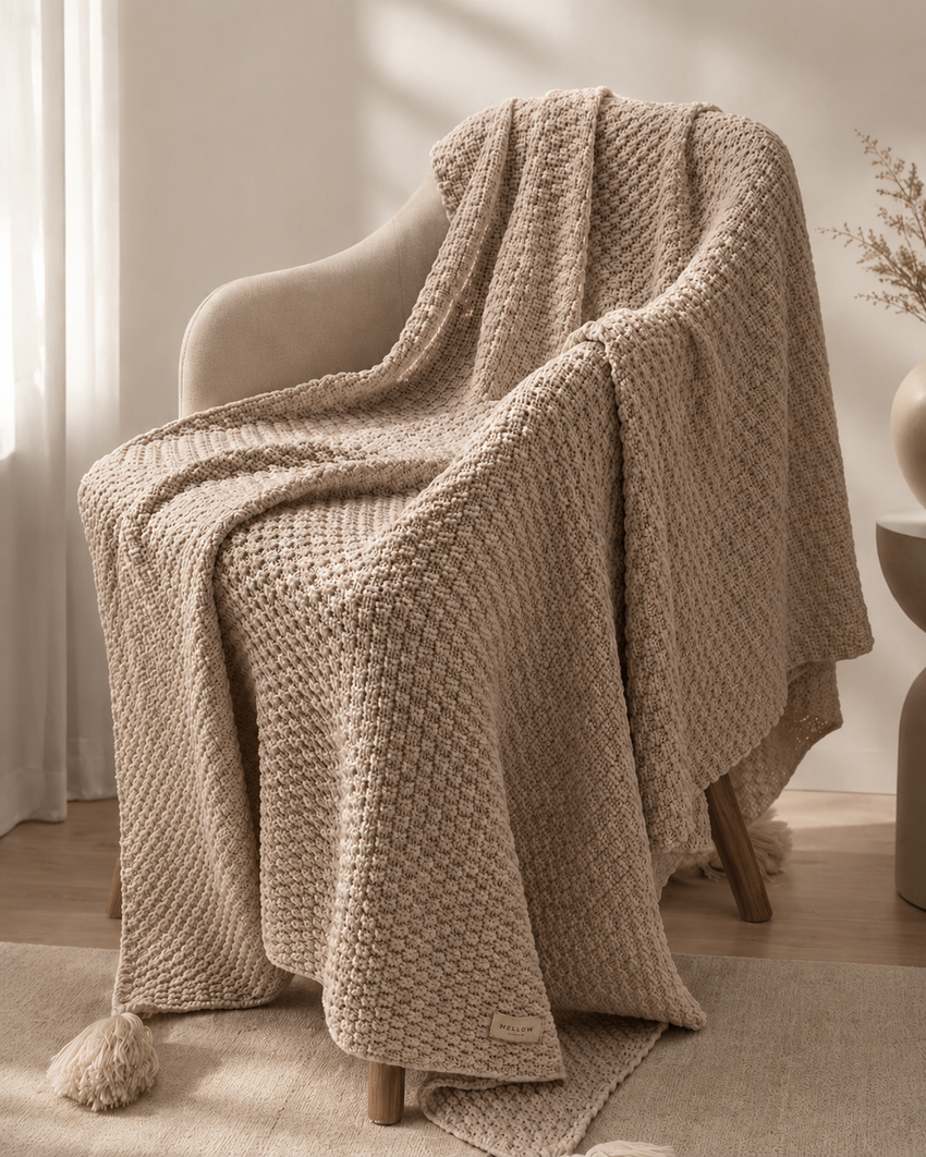 Textured Throw Blanket