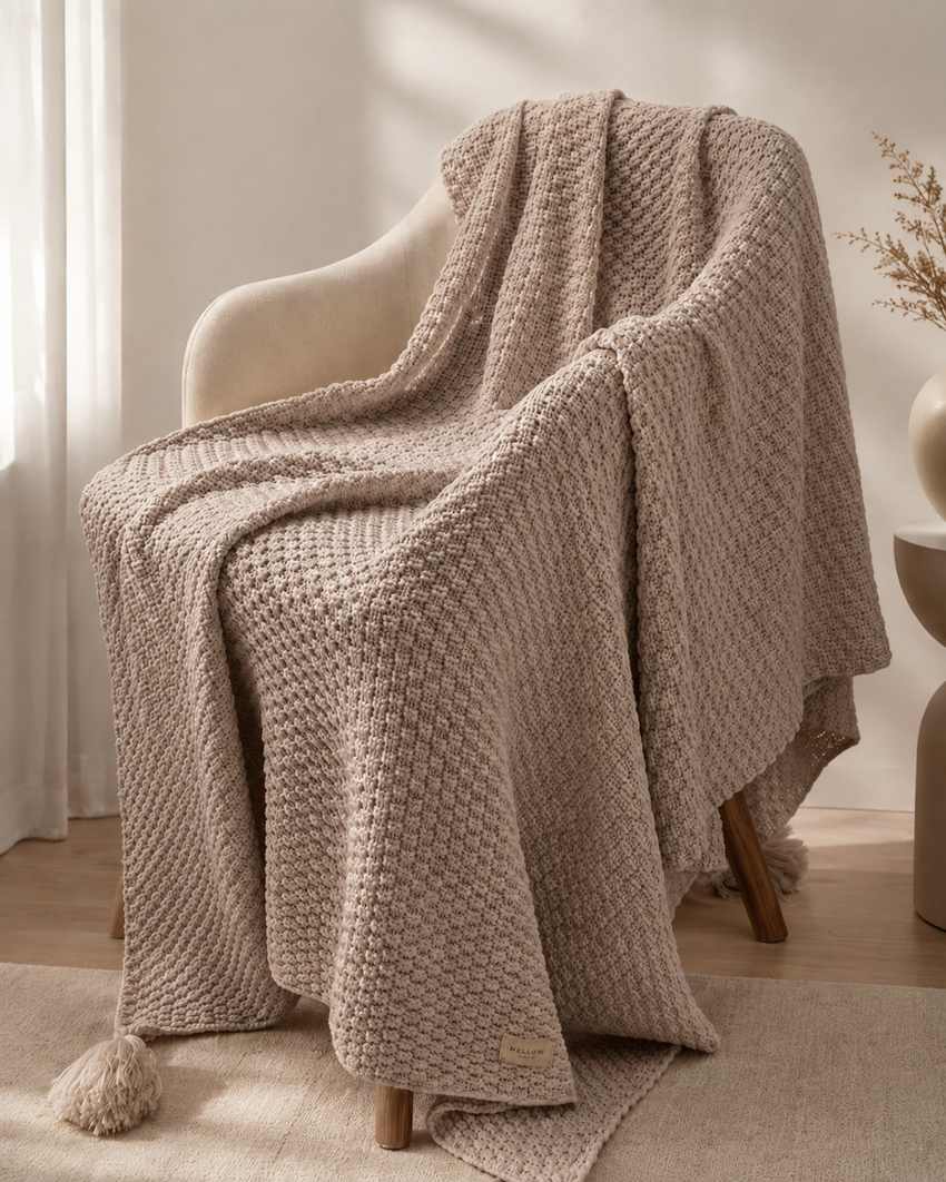 Textured Throw Blanket